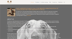 Desktop Screenshot of ecma.eu.com